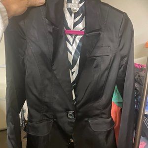 CACHE Black Silk Blazer and Pant Set - Classy & Gorgeous